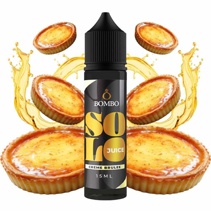 Bombo Solo Juice Creme Brulee Flavor Shot 15ml/60ml